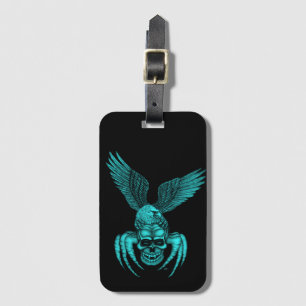 Spiderskull met Eagle Bagagelabel