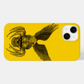 Spiderskull met Eagle Case-Mate iPhone Case (Achterkant (horizontaal))