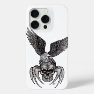 Spiderskull met Eagle iPhone 15 Pro Case