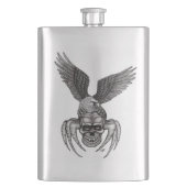 Spiderskull met Eagle Flacon (Voorkant)