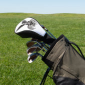 Spiderskull met Eagle Golfheadcover (Insitu)