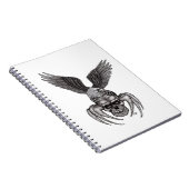 Spiderskull met Eagle Notitieboek (Rechterzijde)