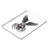 Spiderskull met Eagle Notitieboek (Linkerzijde)