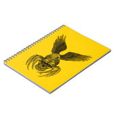 Spiderskull met Eagle Notitieboek (Linkerzijde)