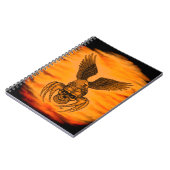 Spiderskull met Eagle Notitieboek (Linkerzijde)