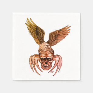 Spiderskull met Eagle Servet