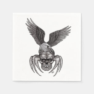 Spiderskull met Eagle Servet