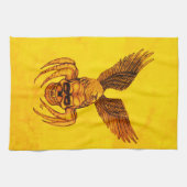 Spiderskull met Eagle Theedoek (Horizontaal)