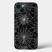 Spiderweb Black en White Halloween Case-Mate iPhone Case (Achterkant)