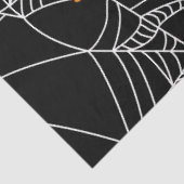 Spiderweb Crescent Moon Halloween Kostuum Party Tissuepapier (Detail)