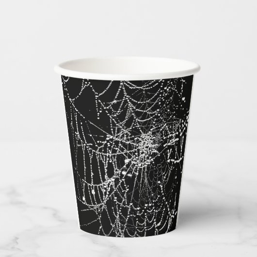 Spiderweb Cup Papieren Bekers (Voorkant)