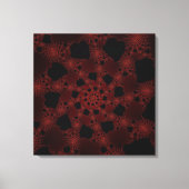 Spiderweb Fractal Canvas Afdruk (Voorkant)