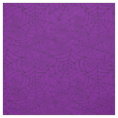 spiderweb halloween gothic spider web purple stof (Swatch)