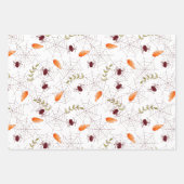 Spiderweb Halloween Inpakpapier Vel (Voorkant)