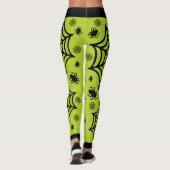 Spiderweb Halloween Leggings (Achterkant)
