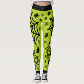 Spiderweb Halloween Leggings (Voorkant)