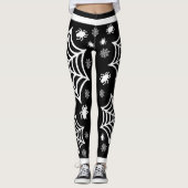 Spiderweb Halloween Leggings (Voorkant)