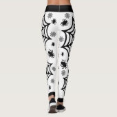Spiderweb Halloween Leggings (Achterkant)
