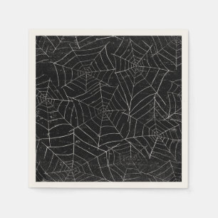 Spiderweb Halloween Party Servet