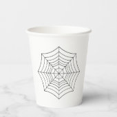Spiderweb Papieren Bekers (Achterkant)