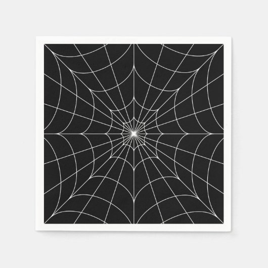 Spiderweb papieren servet (Voorkant)