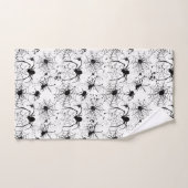 Spiderweb Pattern Halloween  Bad Handdoek (Handdoek)