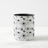 Spiderweb Pattern Halloween  Mok (Midden)