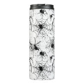 Spiderweb Pattern Halloween  Thermosbeker (Achterkant)