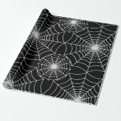 SPiderWeb Patterned Design Cadeaupapier (Uitgerold)