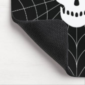 Spiderweb Skull Muismat (Hoek)