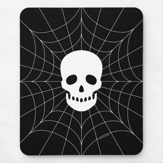 Spiderweb Skull Muismat (Voorkant)
