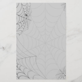 Spiderwebs Halloween Spiders Briefpapier