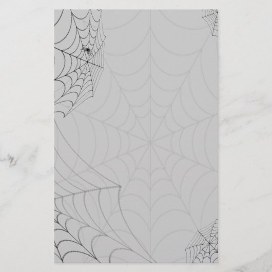 Spiderwebs Halloween Spiders Briefpapier (Voorkant)