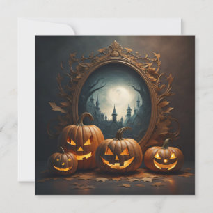 spiegel halloween feestdagenkaart