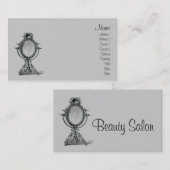 spiegel visitekaartje (Voorkant / Achterkant)