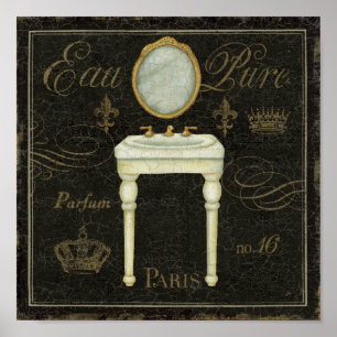  spiegelen en gooien poster