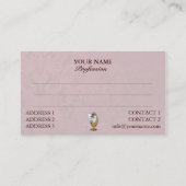 Spiegelen op de muur - Visitekaartje (Achterkant)