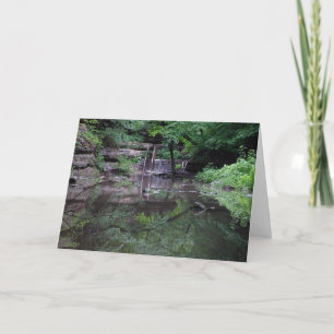 Spiegelen, spiegelbeeld Wenskaart Kaart