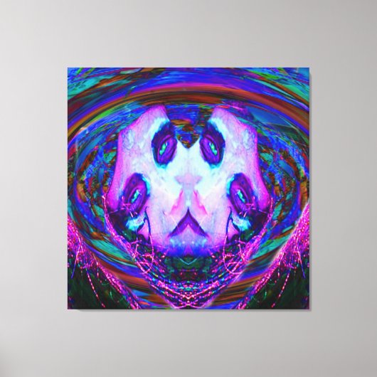 Spiegelreflectie Canvas Afdruk (Voorkant)