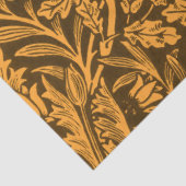 Spiegels Eikels en eikenbladeren & Bloempatroon Tissuepapier (Detail)