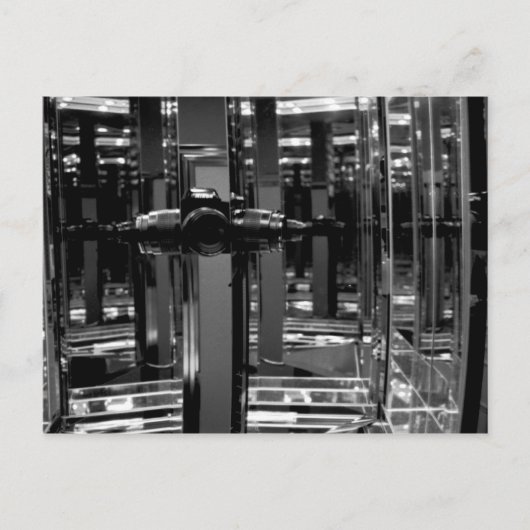 Spiegels van oneindigheid briefkaart (Voorkant)