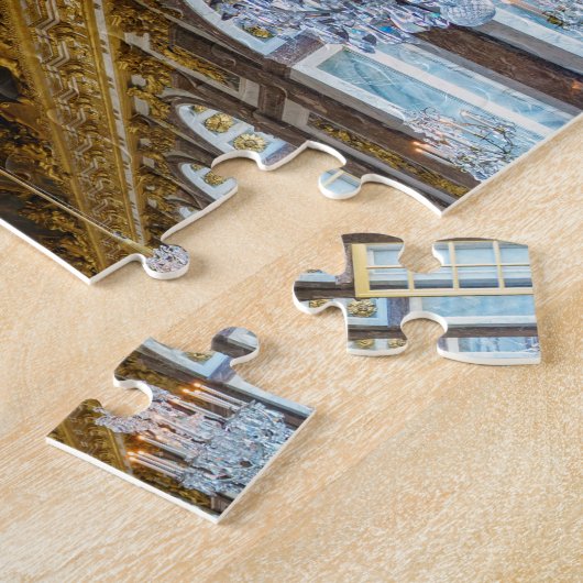 Spiegelszaal in het Kasteel van Versailles Legpuzzel (Zijkant)