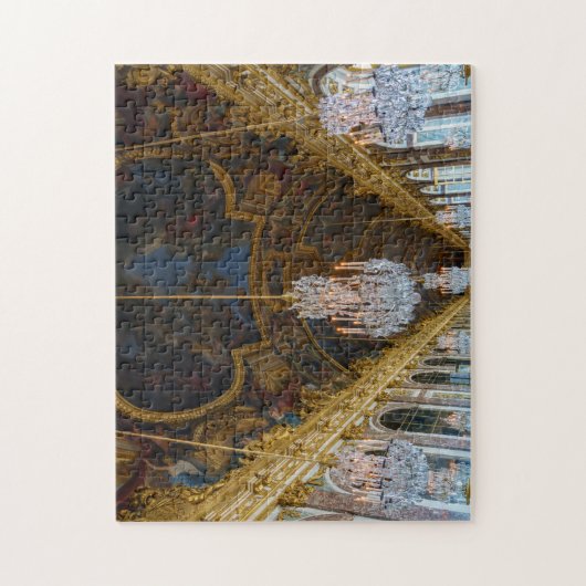 Spiegelszaal in het Kasteel van Versailles Legpuzzel (Verticaal)