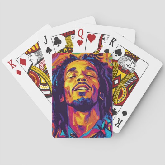 Spielkarten Marley Pokerkaarten (Achterkant)