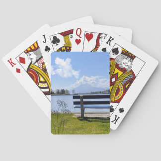 Spielkarten mit See- & Bankmotiv – Glück im Spiel Pokerkaarten