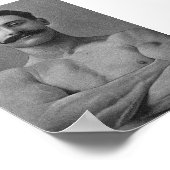 spier Bodybuilder Strongman Poster (Hoek)
