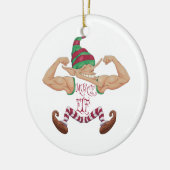 Spier Elf Keramisch Ornament (Links)