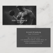 Spier Man, Personal Trainer, Gym Instructor Visitekaartje (Voorkant / Achterkant)