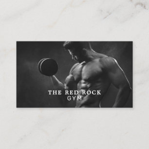Spier Man, Personal Trainer, Gym Instructor Visitekaartje