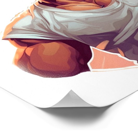 Spier Man Poster (Hoek)